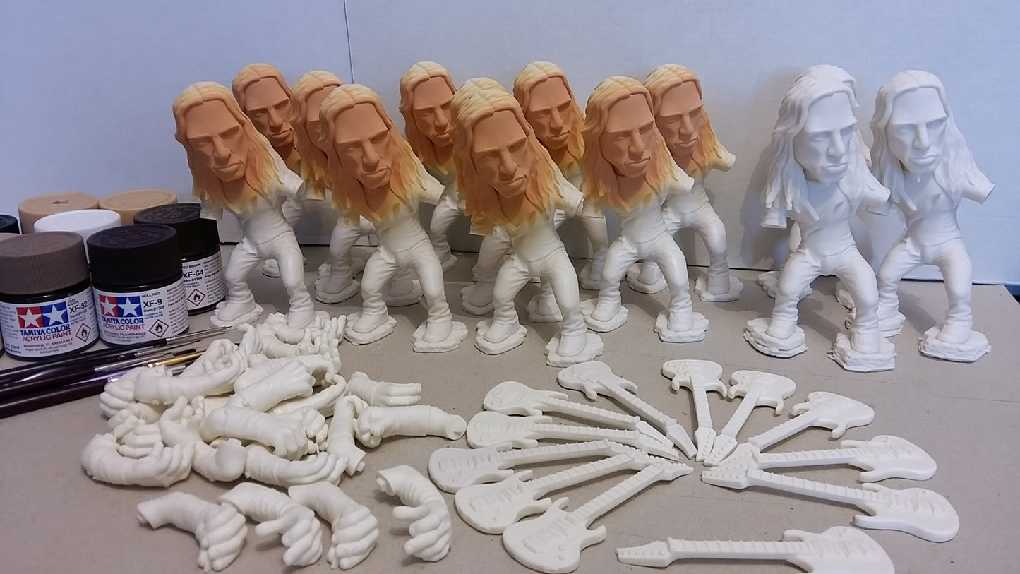 KIKO LOUREIRO’S HANDMADE FIGURINE LIMITED NUMBERED EDITION TO 30 - Kiko Loureiro