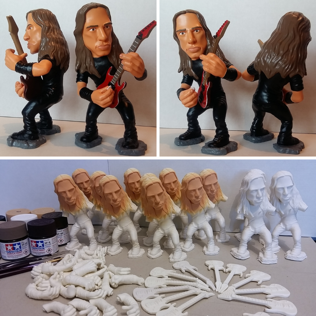 KIKO LOUREIRO’S HANDMADE FIGURINE LIMITED NUMBERED EDITION TO 30 - Kiko Loureiro